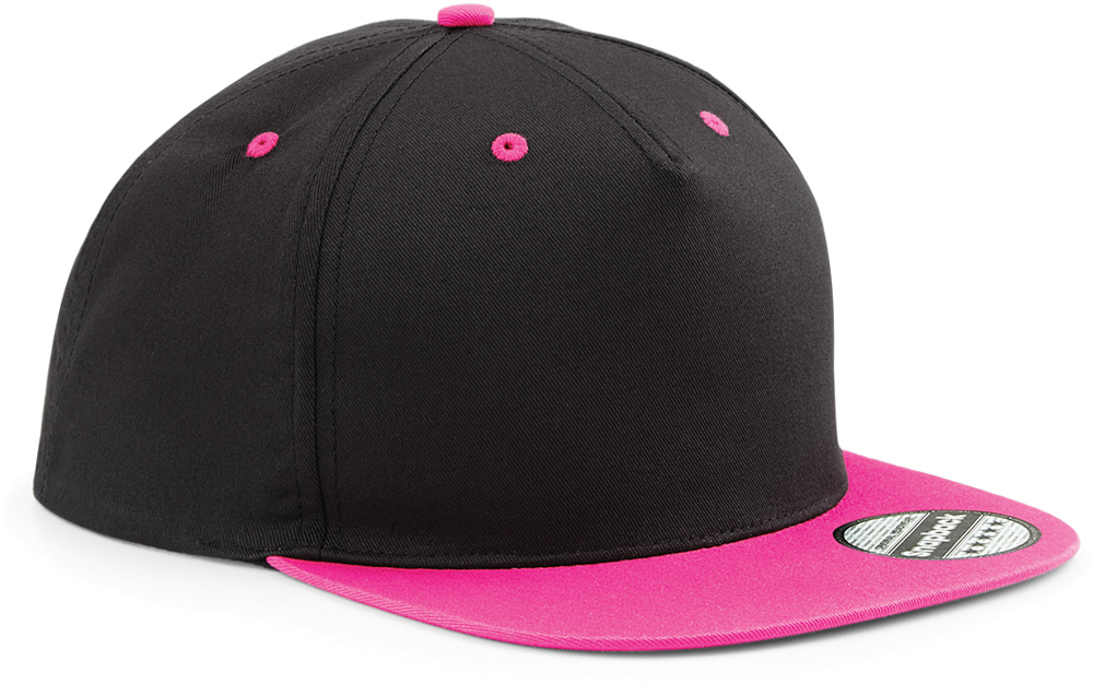 B610C - 5 Panel Contrast Snapback Cap