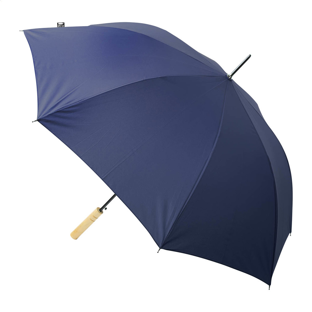 Asperit - RPET-paraplu - donker blauw