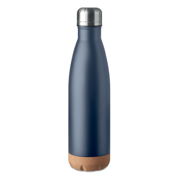 ASPEN CORK - Dubbelwandige fles 500 ml - Marineblauw