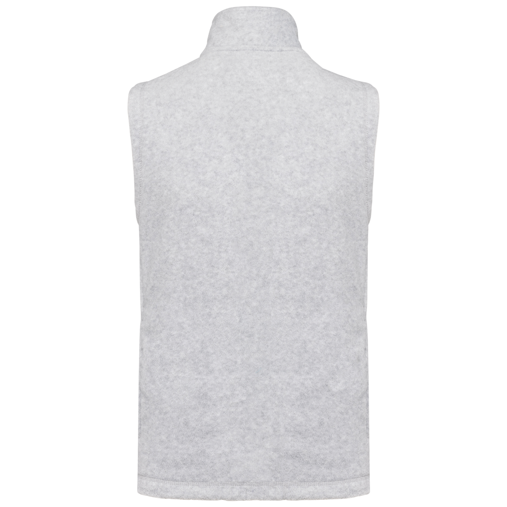 K913A - Bodywarmer van microfleece heren