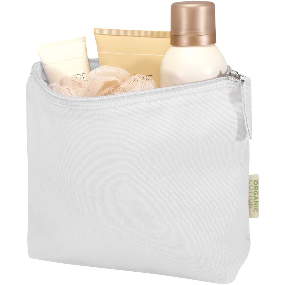 Odisha 180 g/m² OCS biologisch katoenen toilettas 1L
