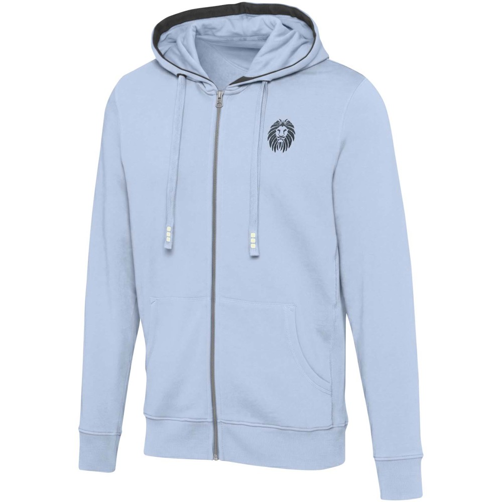 Arora 300 g/m² unisex hoodie met ritssluiting