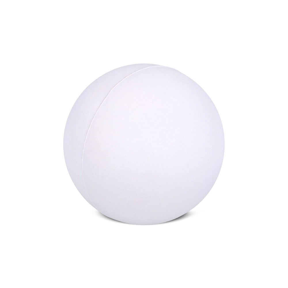 Anti-stress bal Ø 6cm - wit