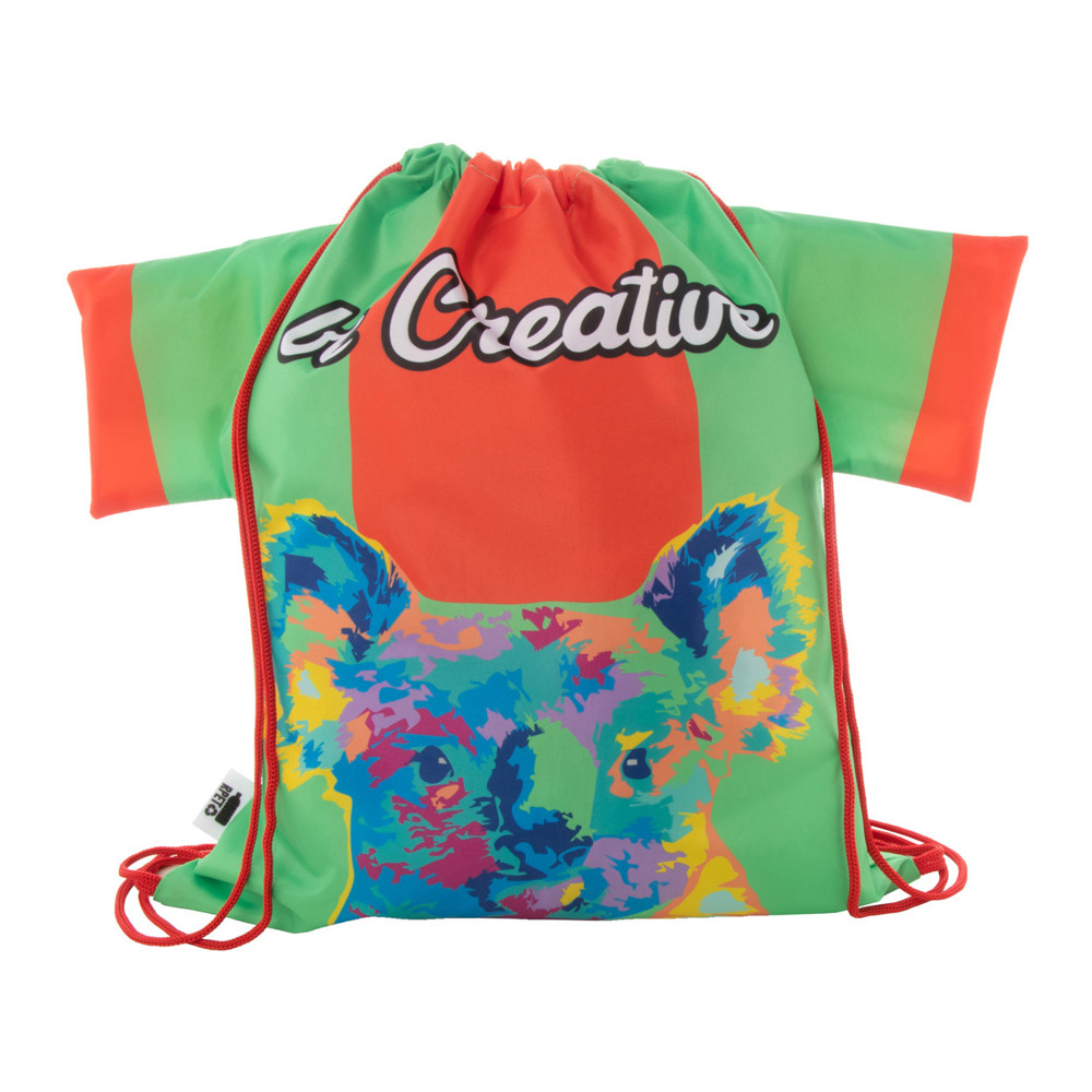 CreaDraw T RPET - custom made trekkoord tas