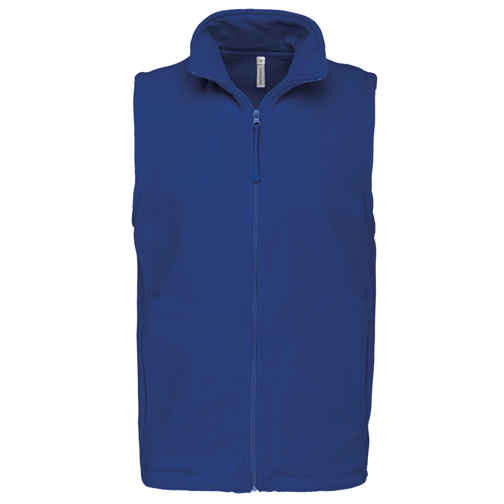 - Bodywarmer van microfleece heren - Royal Blue