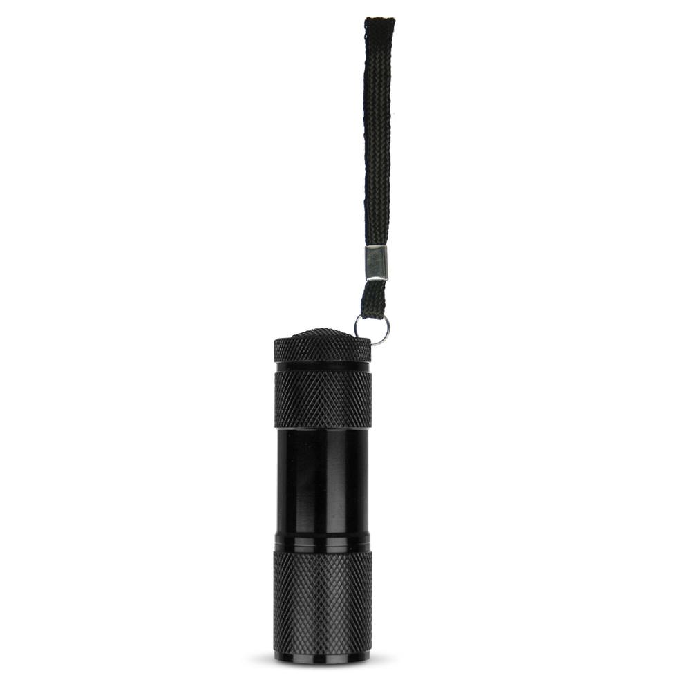 Aluminium zaklamp LED - zwart