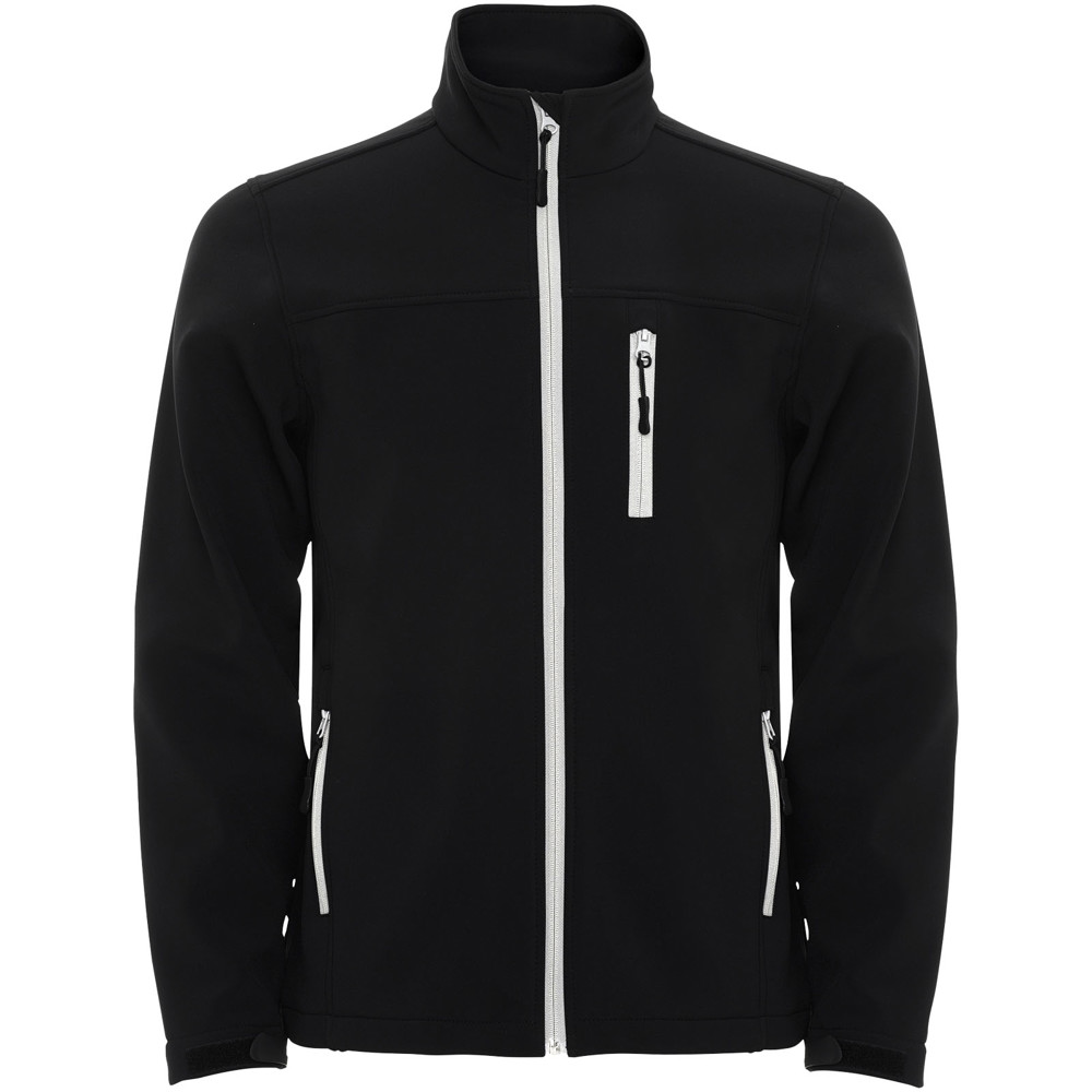 Antartida softshell herenjack - Zwart