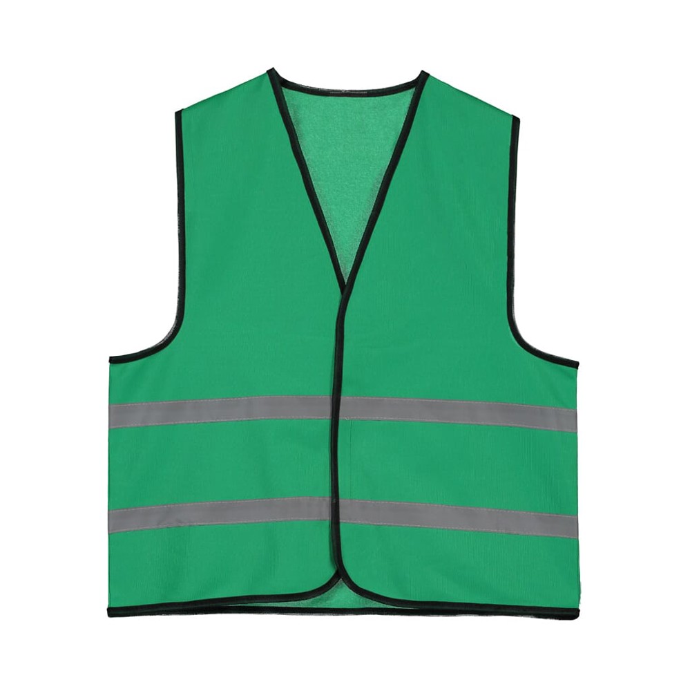 Kinder promovest reflecterend 6-12 jaar - Flessengroen (PMS 348C) / Flessengroen