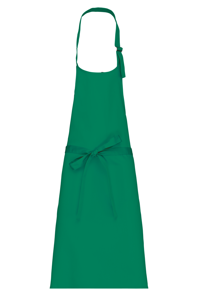 K8000 - Schort van polykatoen zonder zak - Kelly Green
