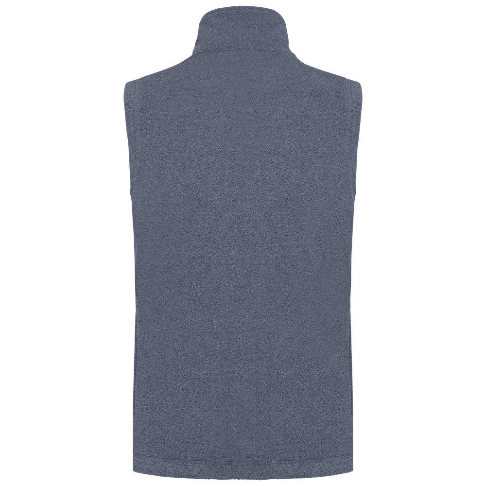 K913A - Bodywarmer van microfleece heren