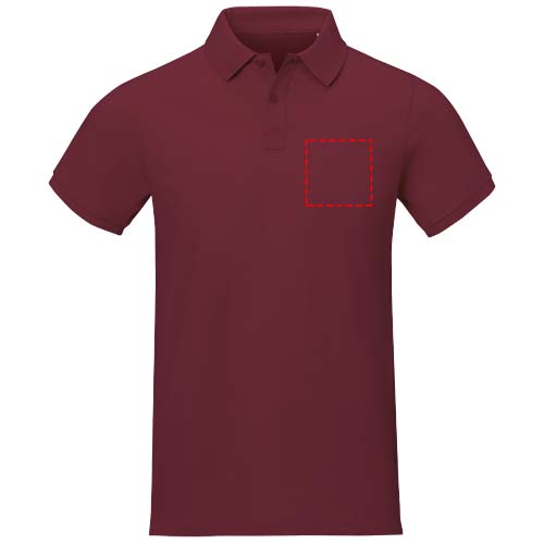 Calgary 200 g/m² herenpolo met korte mouwen