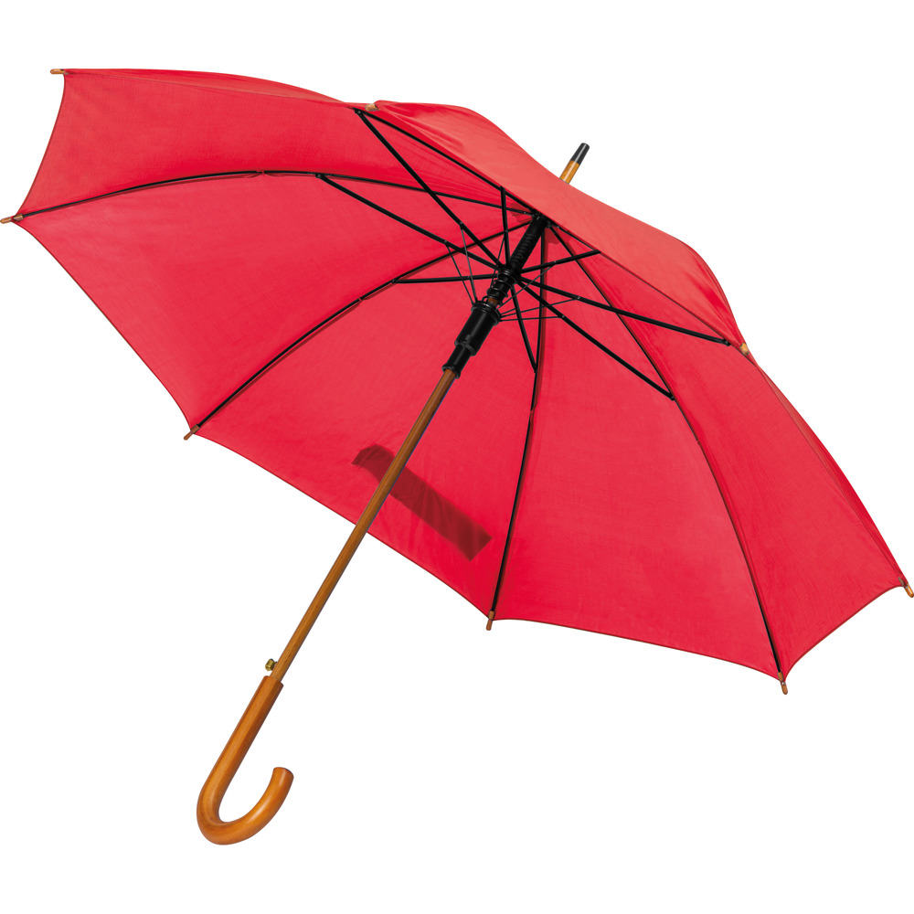 Automatische paraplu - Rood