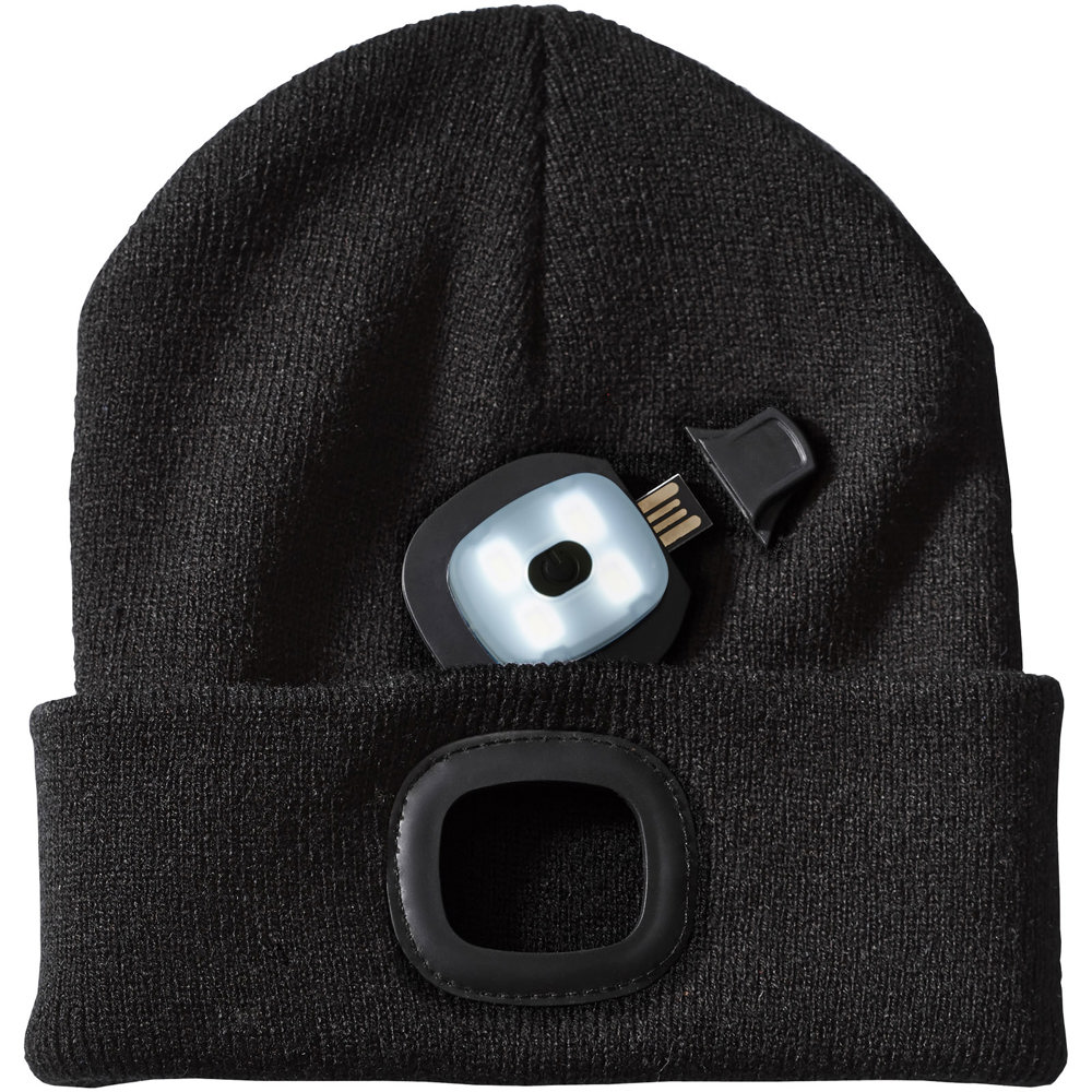 Mighty beanie met LED verlichting