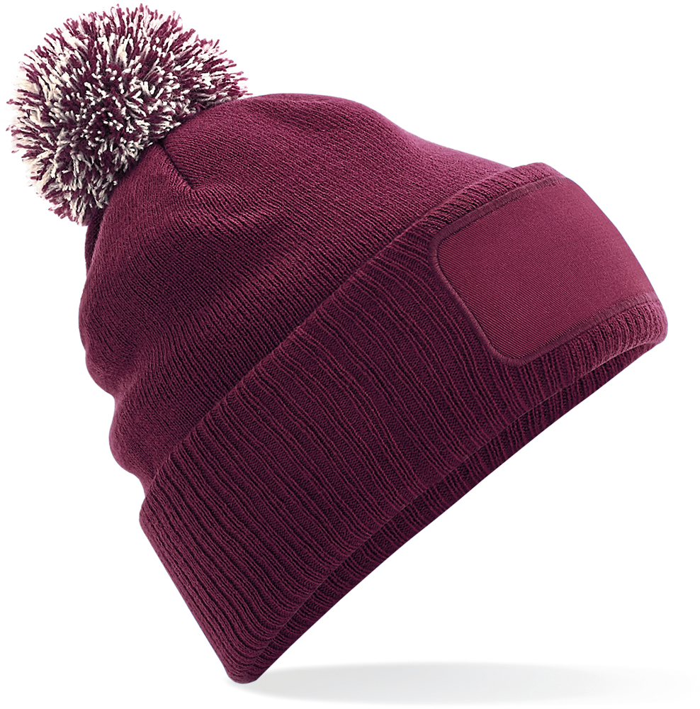 B443 - Snowstar® patch beanie