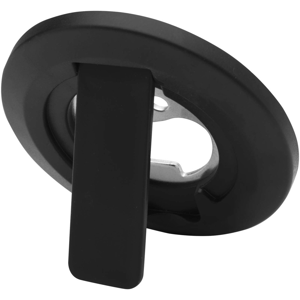Ain magnetische telefoonstandaard van gerecycled plastic met flesopener 