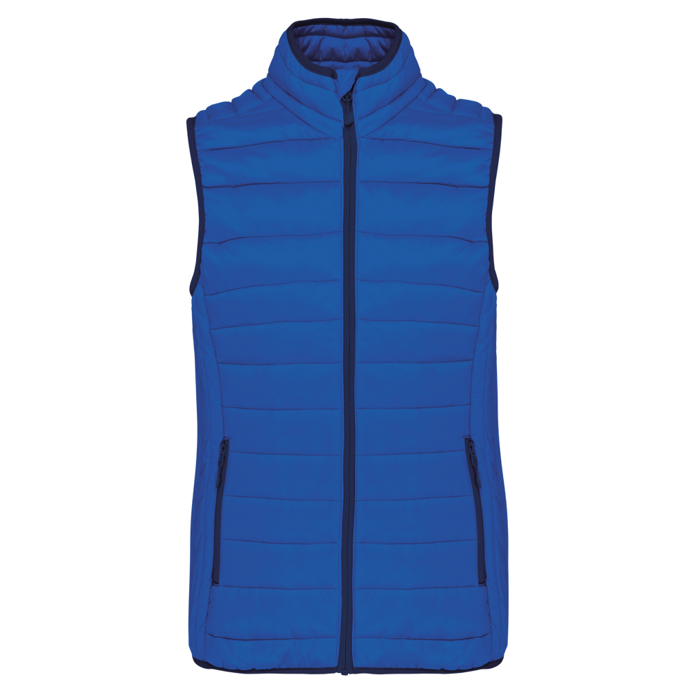 K6114 - Ladies' lightweight sleeveless down jacket - Light Royal Blue