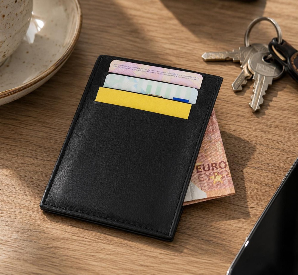 Kaartportemonnee Logan | Geitenleer | RFID