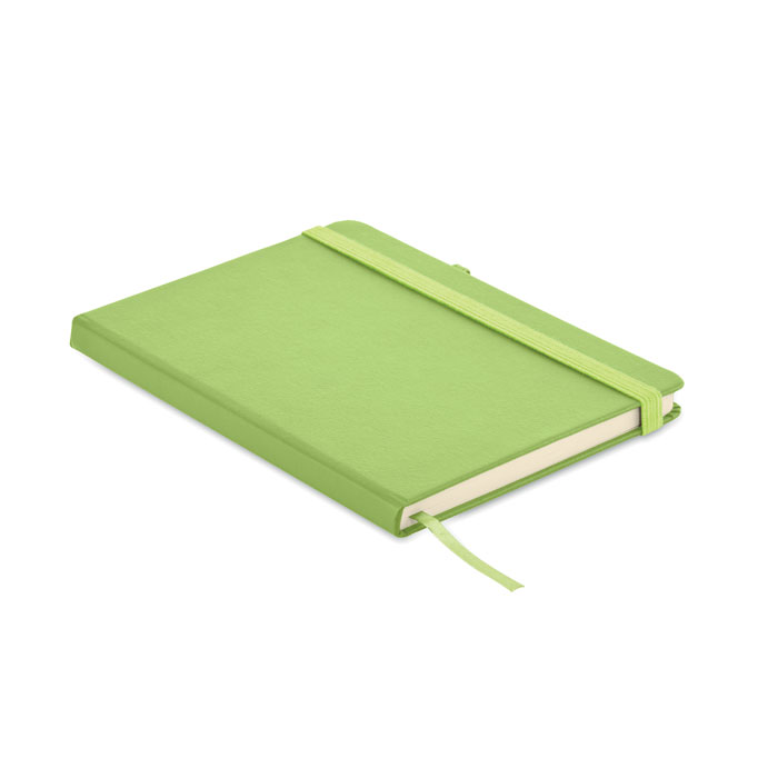 ARPU - Gerecycled PU A5 notitieboek - Limoen