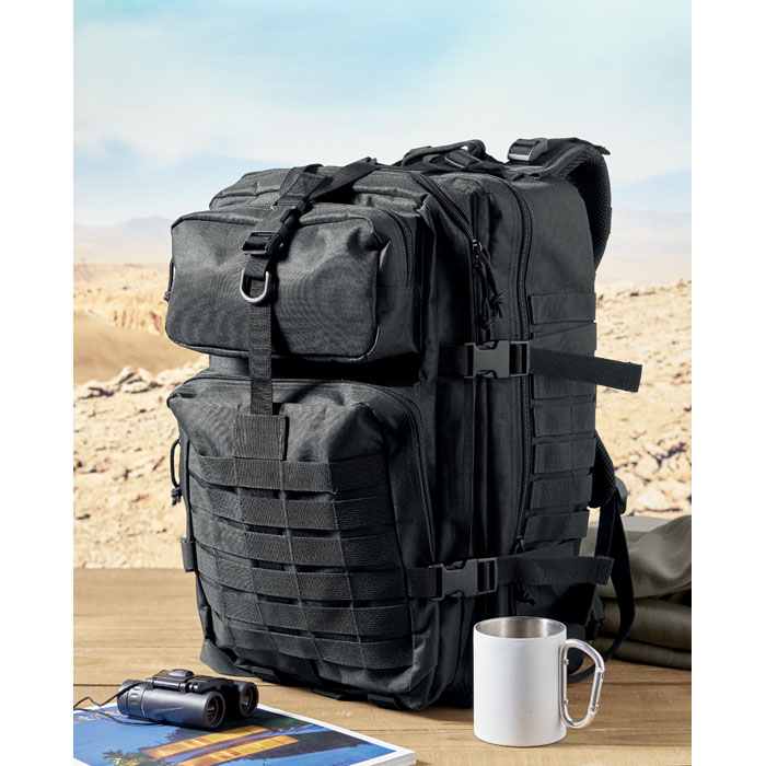 CARRYCONFI - 600D RPET outdoor rugzak