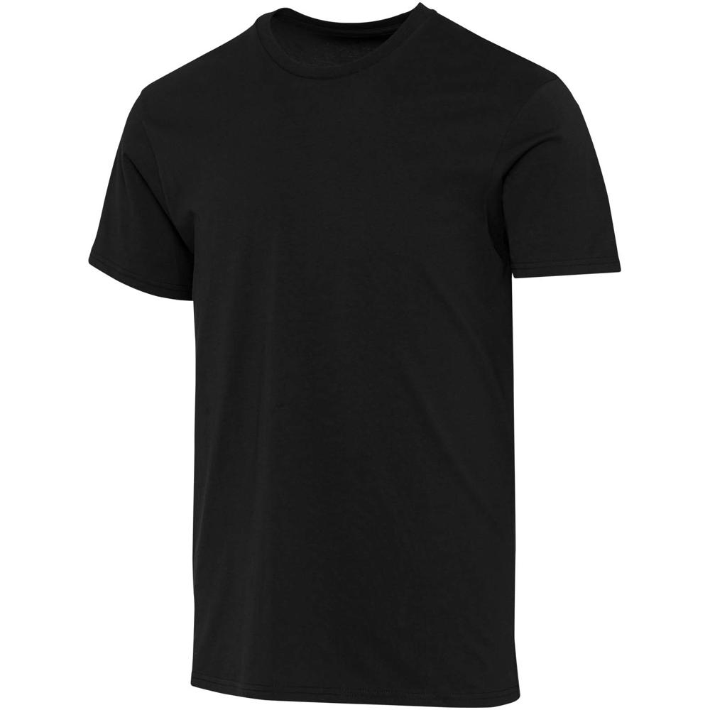 Azurite 160 g/m² unisex OCS organisch T-shirt met korte mouwen - Zwart